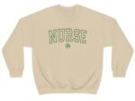 Varsity Nurse St Patricks Day Sweatshirt - Image 4